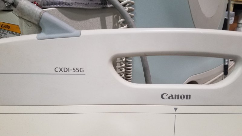 Shimadzu MobileDaRt Evolution Digital PORTABLE X - RAY with 14x17 Canon Detector - inCAV Medical Imaging Equipment