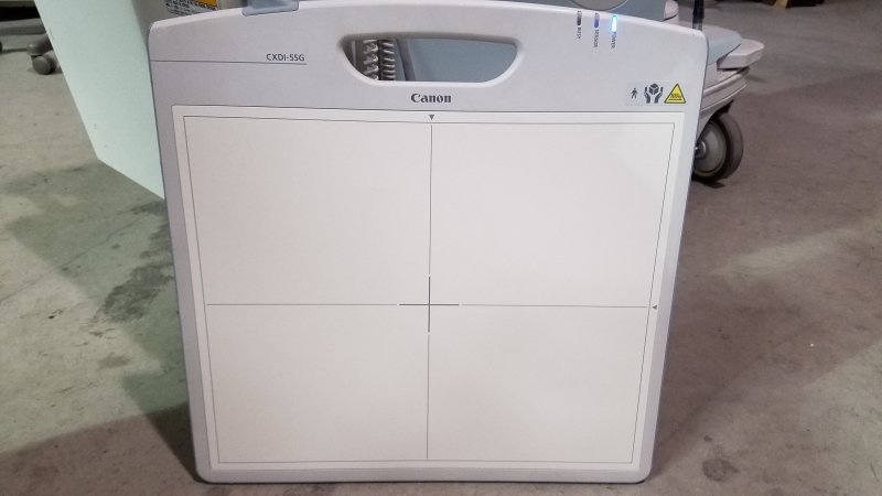 Shimadzu MobileDaRt Evolution Digital PORTABLE X - RAY with 14x17 Canon Detector - inCAV Medical Imaging Equipment