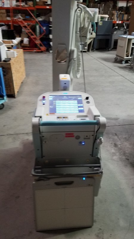 Shimadzu MobileDaRt Evolution Digital PORTABLE X - RAY with 14x17 Canon Detector - inCAV Medical Imaging Equipment