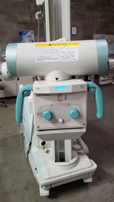 Shimadzu MobileDaRt Evolution Digital PORTABLE X - RAY with 14x17 Canon Detector - inCAV Medical Imaging Equipment