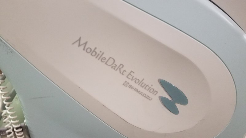 Shimadzu MobileDaRt Evolution Digital PORTABLE X - RAY with 14x17 Canon Detector - inCAV Medical Imaging Equipment
