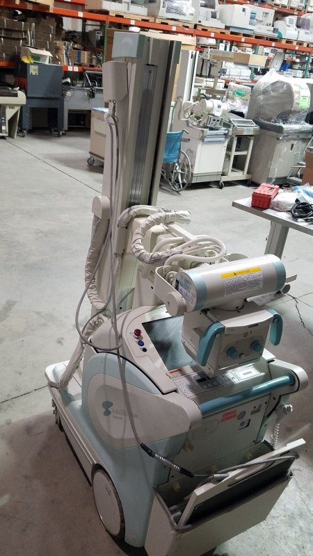 Shimadzu MobileDaRt Evolution Digital PORTABLE X - RAY with 14x17 Canon Detector - inCAV Medical Imaging Equipment