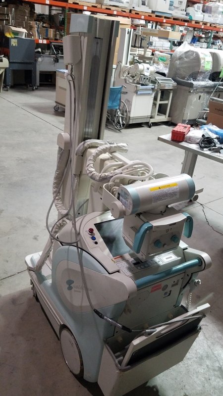 Shimadzu MobileDaRt Evolution Digital PORTABLE X - RAY with 14x17 Canon Detector - inCAV Medical Imaging Equipment