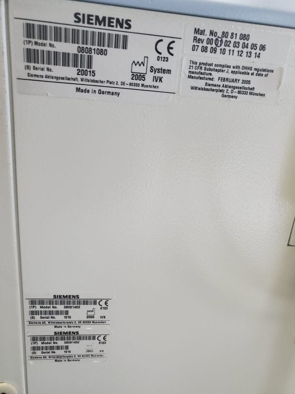 Siemens ARCADIS Orbic 2005 with COLOR LCD Monitors - inCAV Medical Imaging Equipment
