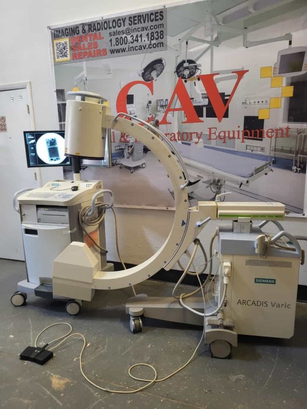 Siemens ARCADIS VARIC 2010 2nd Generation with Orthopedics package - inCAV Medical Imaging Equipment