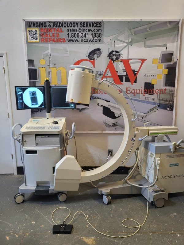 Siemens ARCADIS VARIC 2010 2nd Generation with Orthopedics package - inCAV Medical Imaging Equipment