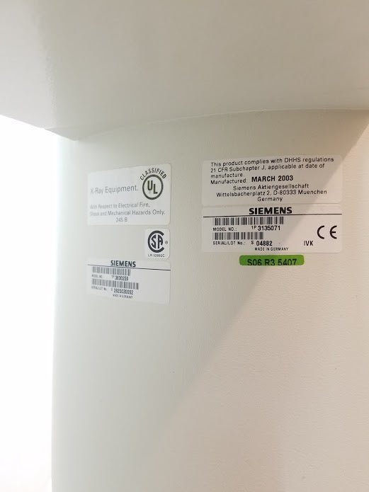 Siemens SIREMOBIL COMPACT L C - Arm (2003) - inCAV Medical Imaging Equipment