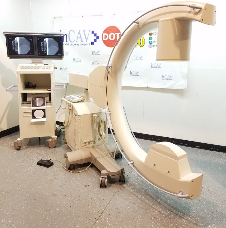Siemens SIREMOBIL ISO - C C - Arm (2005) WITH Flat Pannel LCD Monitors - inCAV Medical Imaging Equipment