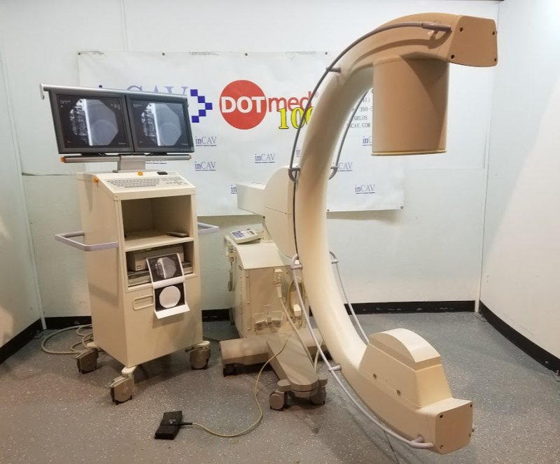 Siemens SIREMOBIL ISO - C C - Arm (2005) WITH Flat Pannel LCD Monitors - inCAV Medical Imaging Equipment