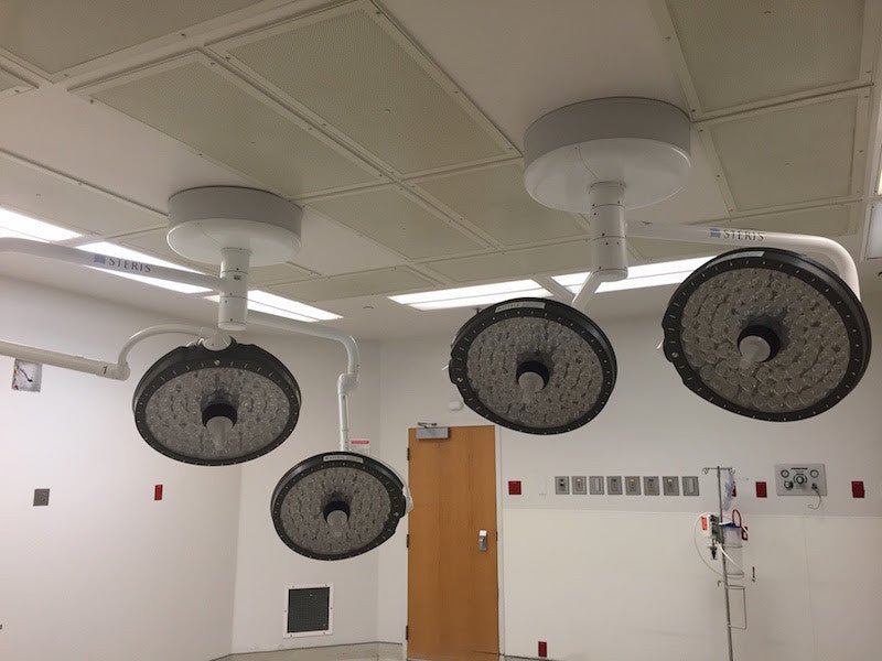 Steris Harmony LED 585 Dual Surgical Lights - inCAV Medical Imaging Equipment