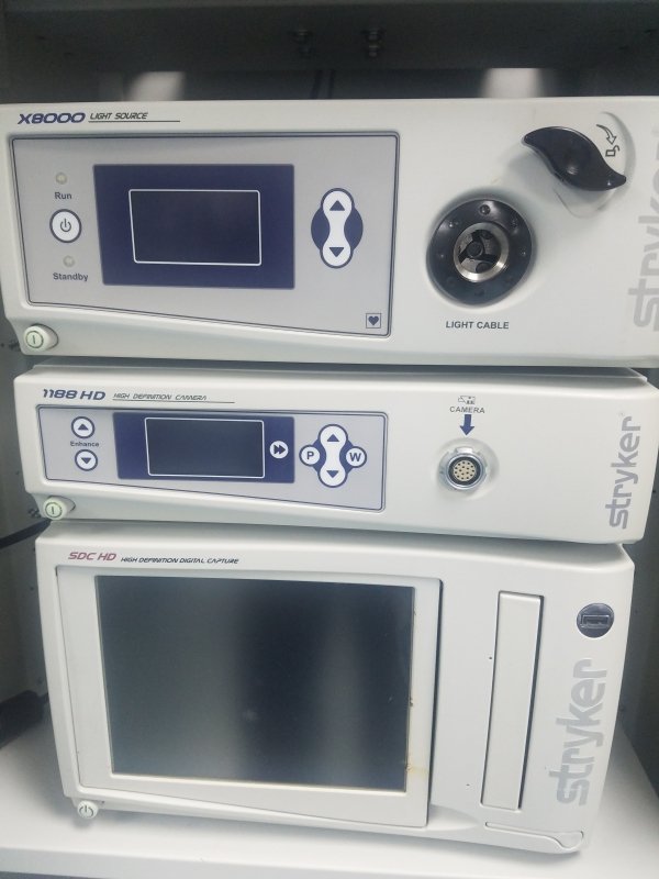 STRYKER 1188 HD Laparoscopy Endosopy System Completed with Cart - inCAV Medical Imaging Equipment