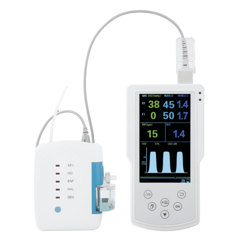 The Anesthesia Agent Analyzer Kits - MG1000 Handheld/Portable Multi - Gas Analyzer. - inCAV Medical Imaging Equipment
