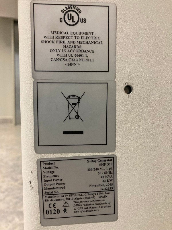TINGLE TXR EUREKA - Chiropractic Rad Room MC150 Tingle Medical Systems - inCAV Medical Imaging Equipment