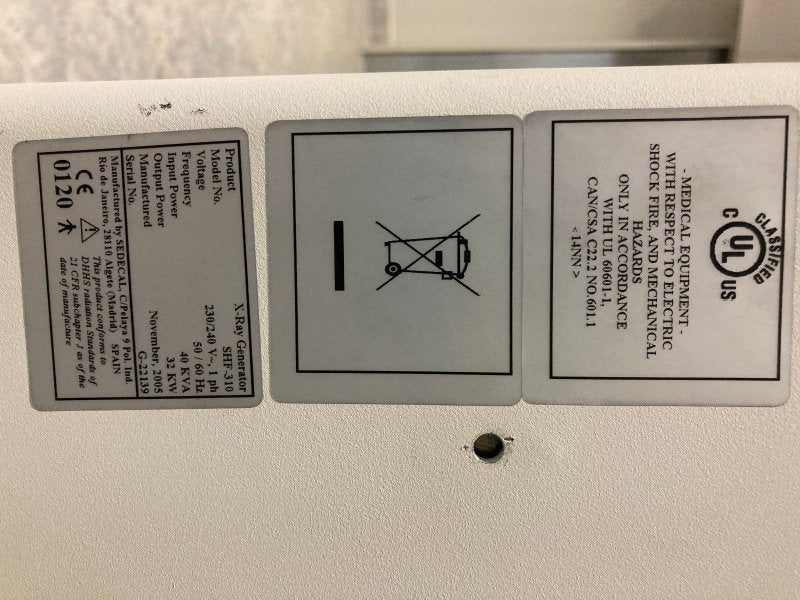 TINGLE TXR EUREKA - Chiropractic Rad Room MC150 Tingle Medical Systems - inCAV Medical Imaging Equipment
