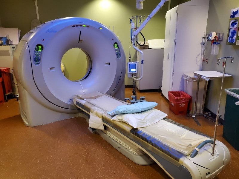 Toshiba Aquilion 32 - 64 Slice CT Scanner 2007 with 2015 Tube - SYSTEM updated by Toshiba 2015 - inCAV Medical Imaging Equipment