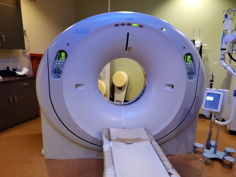 Toshiba Aquilion 32 - 64 Slice CT Scanner 2007 with 2015 Tube - SYSTEM updated by Toshiba 2015 - inCAV Medical Imaging Equipment