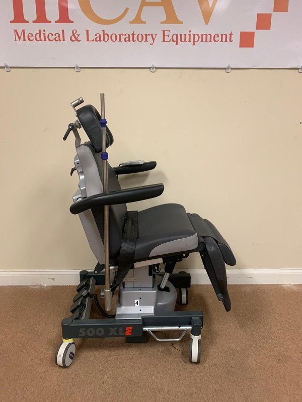 UFSK - OSYS 500 XLE Ophthalmic Treatment Chair Table w Power Supply & Remote - inCAV Medical Imaging Equipment