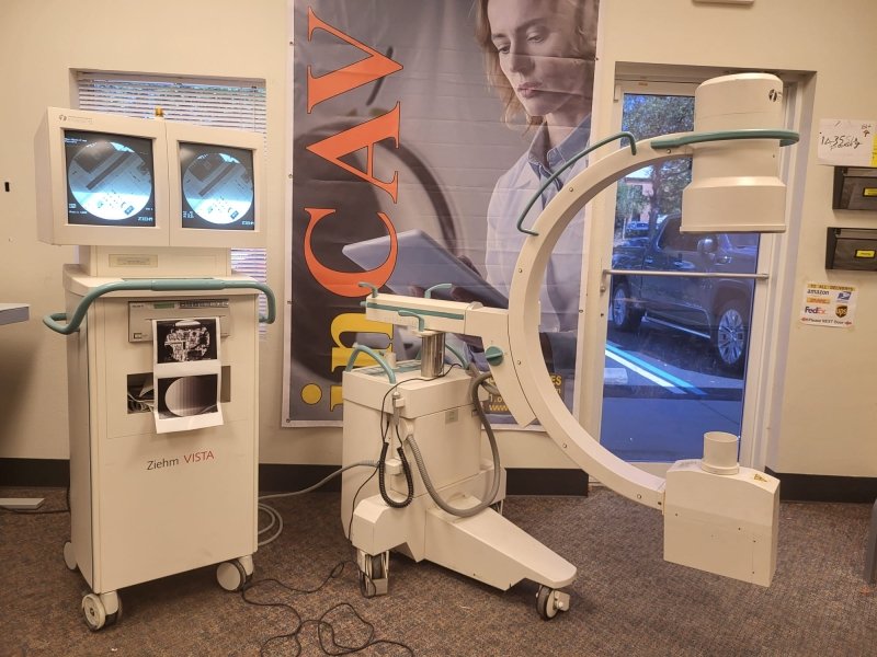 Ziehm Vista 2002 with Cine, Vascular, Sony Printer - inCAV Medical Imaging Equipment