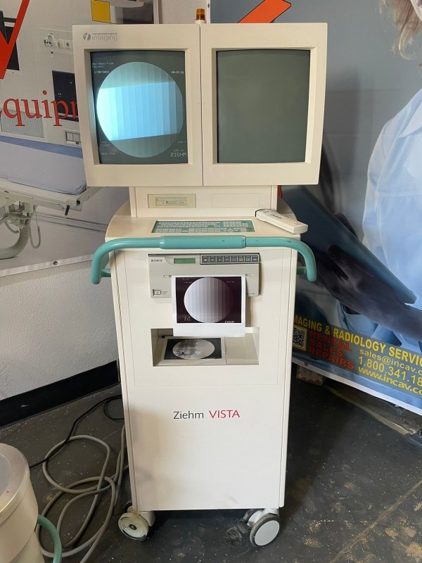 ZIEHM Vista C - arm with double monitor screen - inCAV Medical Imaging Equipment